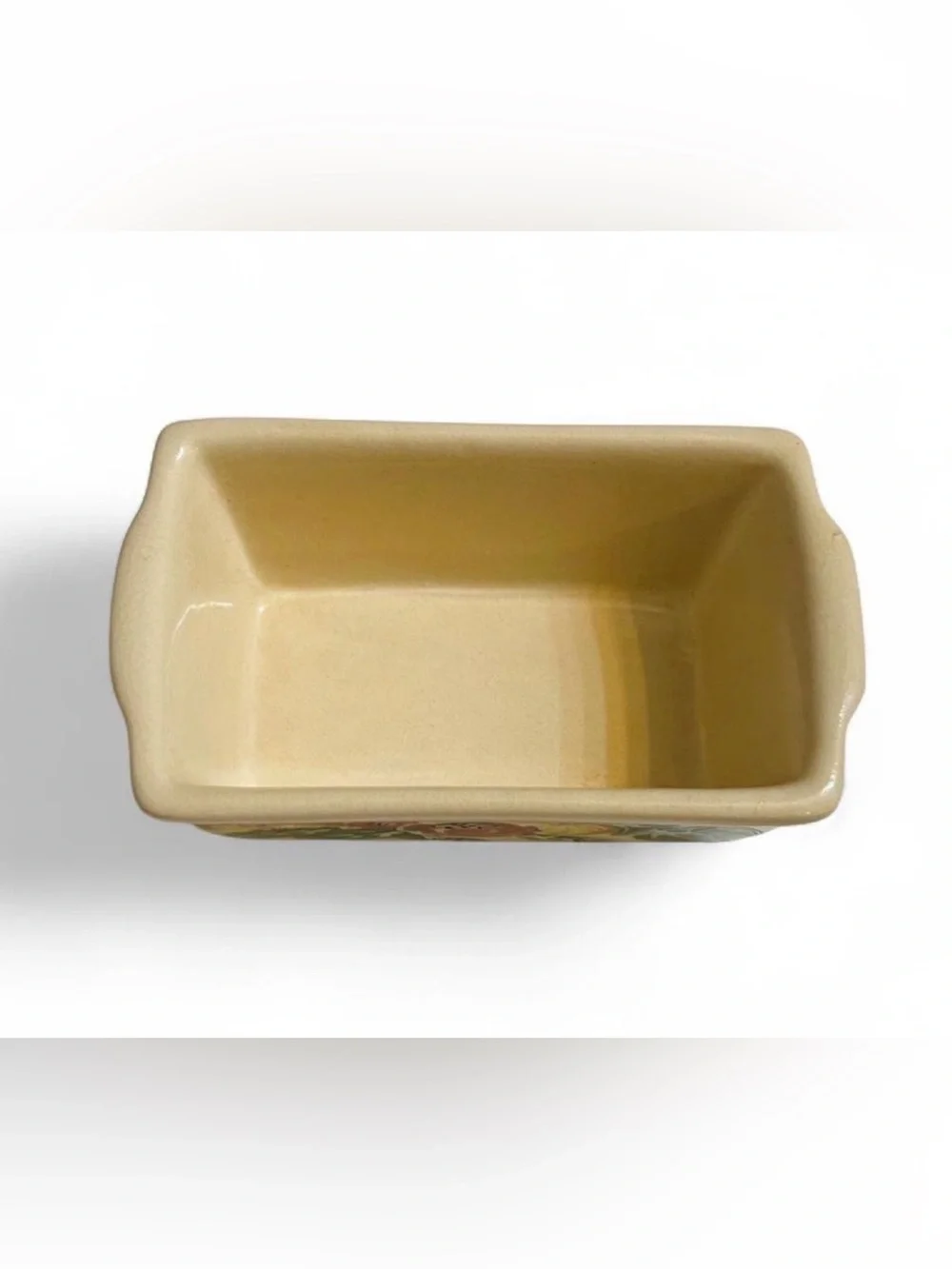 Vintage Garden Ridge ceramic mini loaf pan